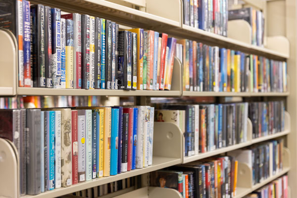 Books and shelves